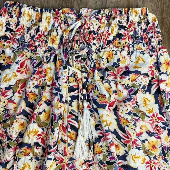 Rose & Rhyme • Floral Front Button Maxi Skirt - Picture 7 of 10